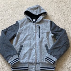 Women’s Nike Destroyer jacket. Gray wool.